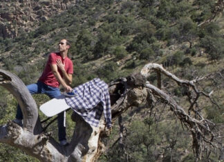 Kieran McGann Takes Extreme Ironing to New Heights as Ironing Man, AKA Tony Starch